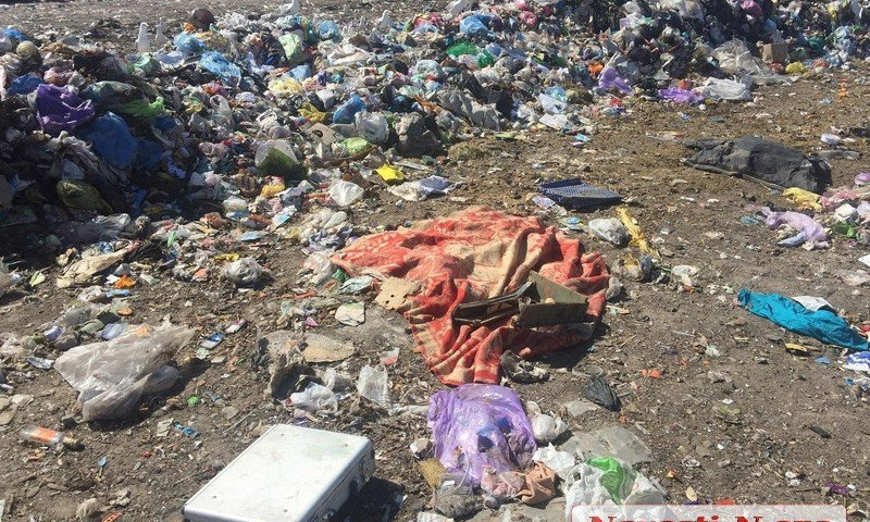 На Николаевском полигоне бытовых отходов нашли расчлененный труп женщины