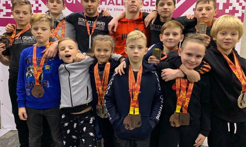 Николаевцы завоевали 21 медаль на чемпионате по джиу-джитсу Ukraine National Challenge