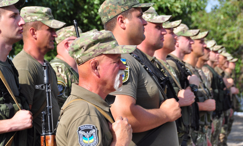 «У нас все патриоты»: бойцы батальона «Святой Николай» отправились в зону АТО