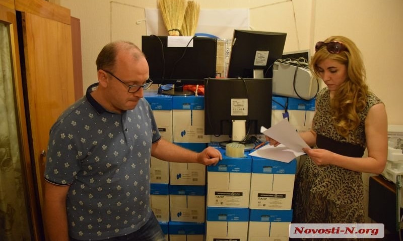 В помещении Департамента ЖКХ Николаевского горсовета похищен жесткий диск компьютера с документами скандального конкурса