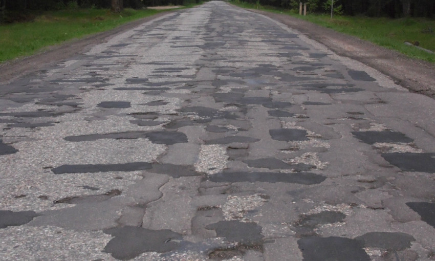 В Украине исчезла дорога