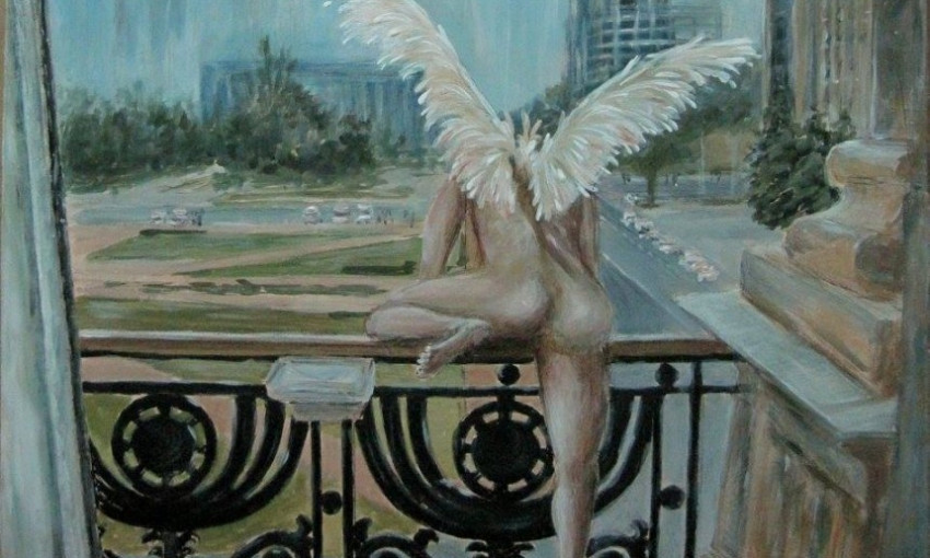 Побег Сенкевича от полиции через балкон вдохновил николаевскую художницу на написание картины