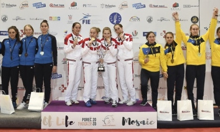 Николаевская рапиристка Ерофеенко – бронзовый призер чемпионата Европы