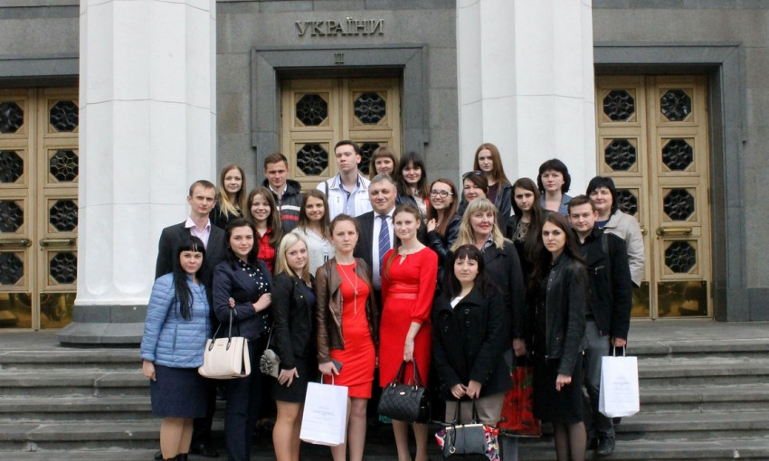 Студенты из Николаева посетили Верховную Раду
