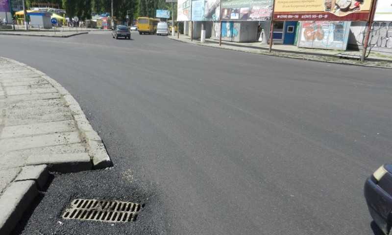 Продолжение ремонтных работ на дорогах в Николаеве 