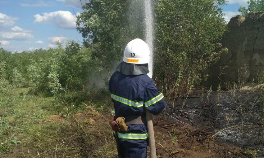 На Николаевщине высокий класс пожарной опасности дает о себе знать