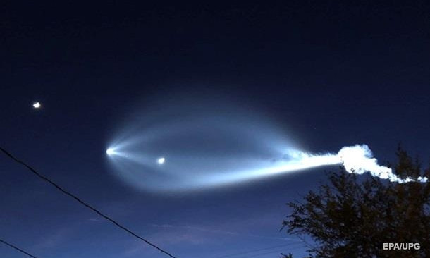 «У местных шок» - Николаевец в Лос-Анджелесе показал, как взлетела ракета Falcon 9
