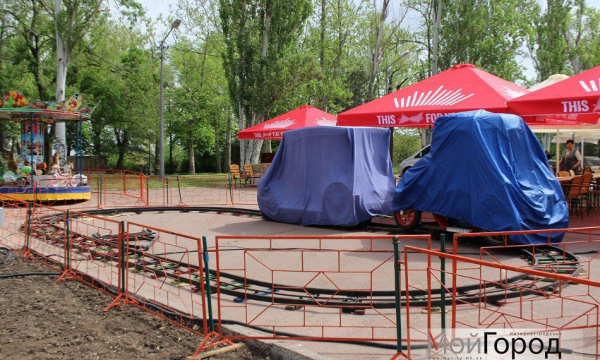 На Соборной площади в Николаеве прикрыли пивные палатки