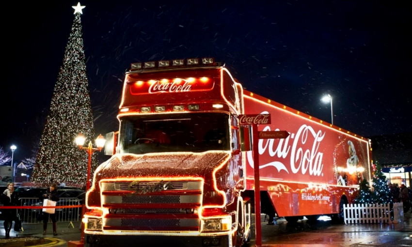 В Николаев приедет «сказочный» грузовик Coca-Cola