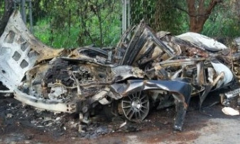 В Первомайске полностью сгорели три автомобиля