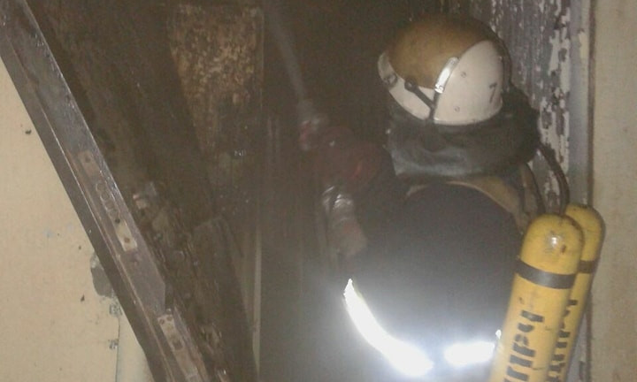 На Николаевщине горело кафе, спасатели не допустили переброски огня на газовые баллоны