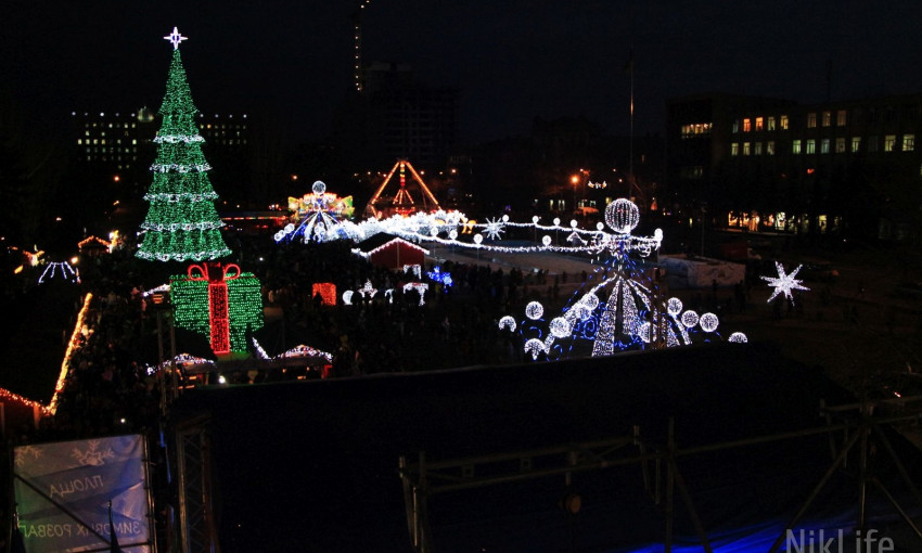 Николаевцев приглашают встретить Новый Год на Соборной площади с ярким шоу и фейерверком