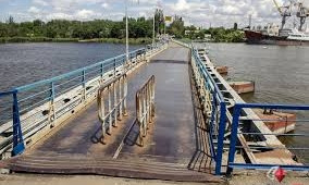 Николаев не может найти подрядчиков для замены понтонов у пешеходного моста