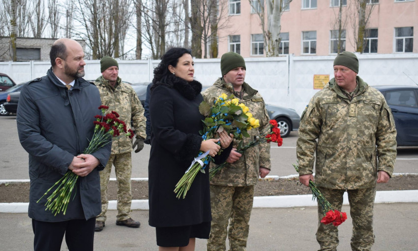 Место постоянной дислокации 36-й отдельной бригады морской пехоты посетила Вице-премьер-министр Иванна Климпуш-Цинцадзе