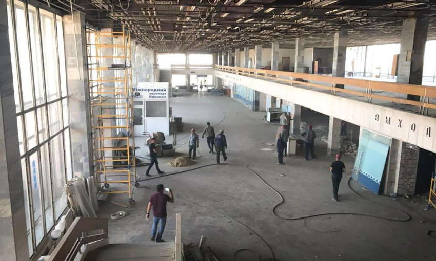Киевская фирма победила в торгах на ремонт здания аэропорта Николаева