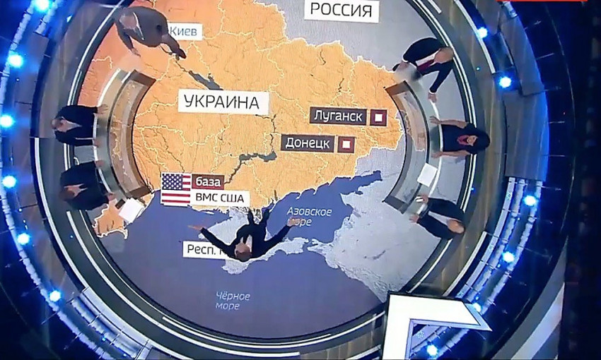 Жириновский на российском ток-шоу прокомментировал строительство базы ВМС в Очакове