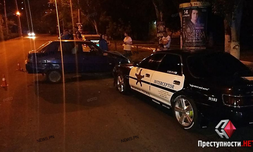 В Николаеве в ДТП попало сразу три автомобиля