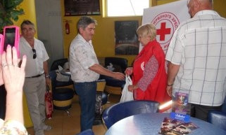 Донорам Красного Креста Украины вручили подарки