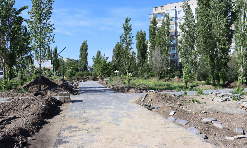 В Николаеве появится не только еще один фонтан, но и целая современная зеленая зона