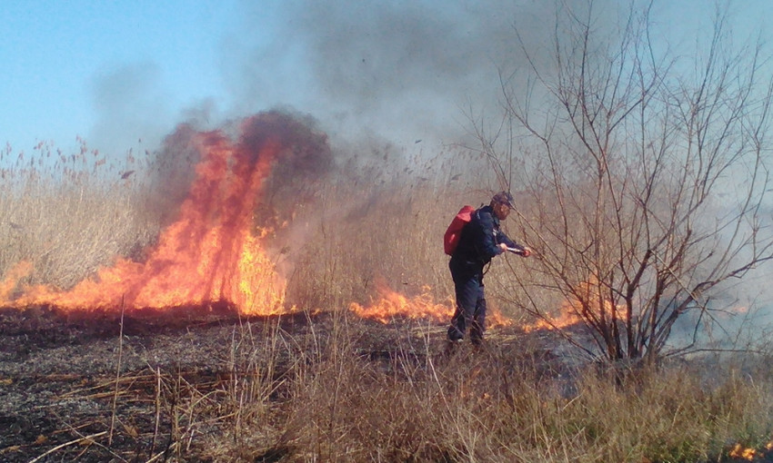 За выходные на Николаевщине произошло 70 пожаров на открытых территориях