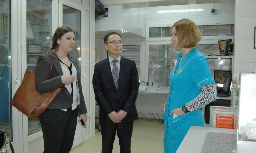 Николаев с визитом посетил Советник-посланник Посольства Республики Корея в Украине