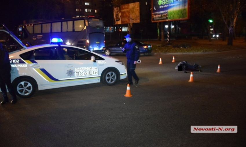В Николаеве пассажирский маршрут насмерть насмерть сбил пешехода