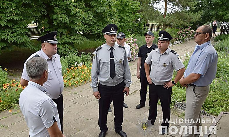 В Веселиновском районе открыли новую полицейскую станцию