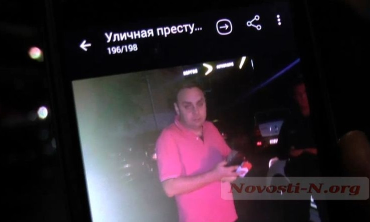 В Николаеве за рулем автомобиля задержали пьяного директора Центрального рынка