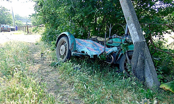 На Николаевщине мотоциклист въехал в столб и скончался на месте от полученных травм