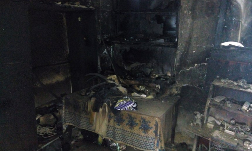 В Николаевской области на пожаре чуть  не погибли две женщины