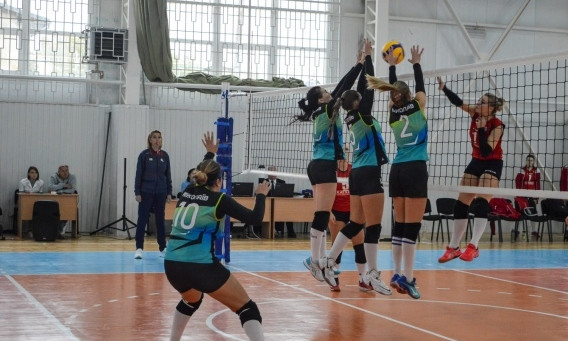 Николаевские волейболистки приняли участие в высшей лиге