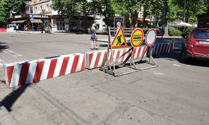Перекресток улиц Соборная и Адмирала Макарова перекрыт для движения транспорта