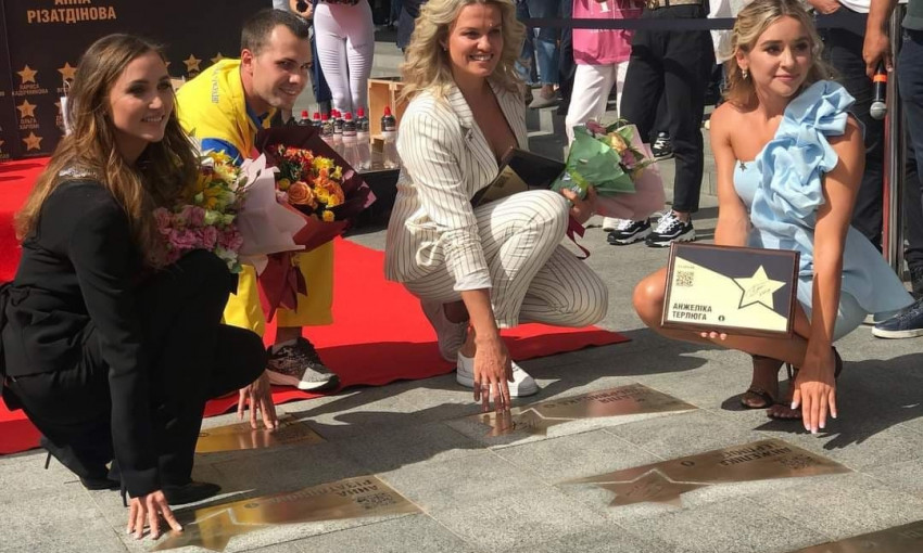 Николаевский паралимпиец получил свою именную звезду на столичной «Площади звезд»