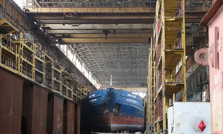 В Николаеве на верфи SMG начало строительство танкера для нидерландской фирмы VEKA Shipbuilding WT B.V.