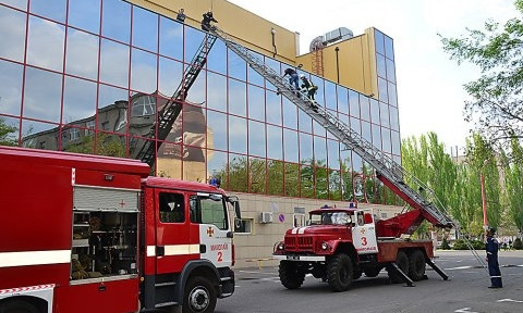 Сегодня в николаевском ТРЦ «City Center» будут гасить «пожар» 