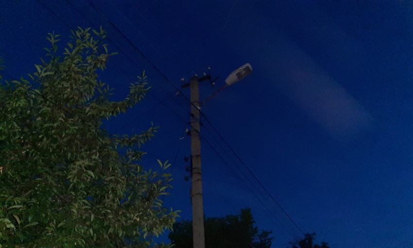 В одном из микрорайонов Николаева ночью отсутствует освещение 