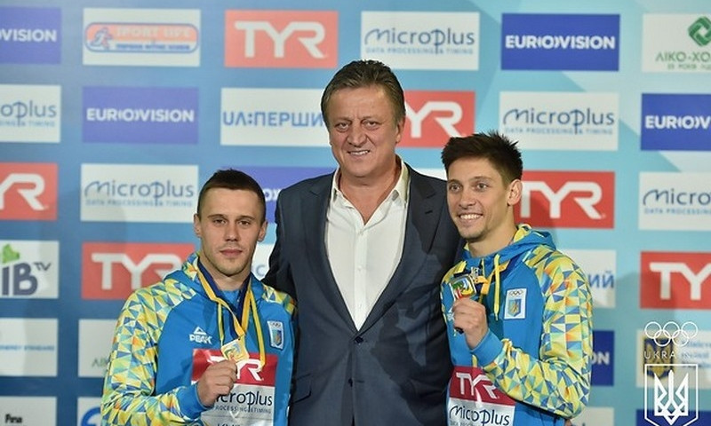 Николаевцы Кваша и Колодий на чемпионате Европы по прыжкам в воду принесли Украине еще две медали