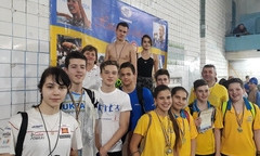 В Николаеве состоялся открытый чемпионат города по плаванию среди юниоров