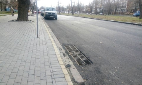 В Николаеве жителям Садовой не грозят потопы: на улице закончили обустройство ливневок