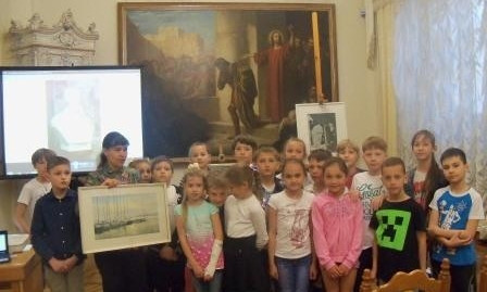 Николаевские школьники посетили выставки в музее Верещагина