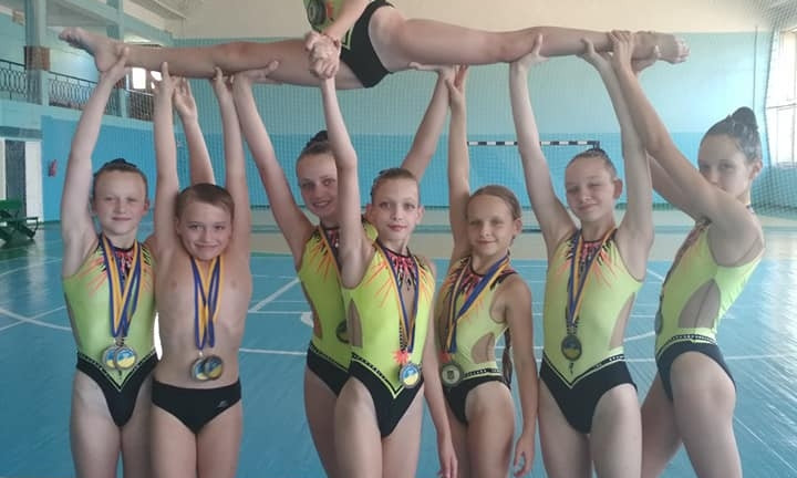 Спортсмены Николаевской области заняли призовые места на чемпионате Украины по артистическому плаванию среди детей
