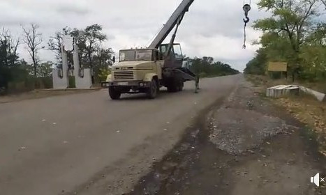 Бетонные блоки убрали: дорога Н-11 у Баштанки разблокирована