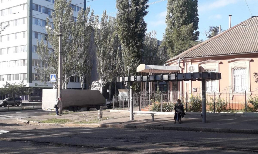 В центре Николаева отреставрируют трамвайную остановку 
