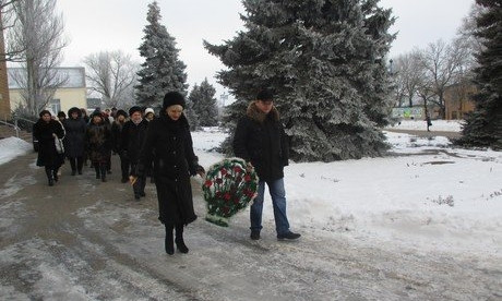 На Николаевщине возлагали цветы Кобзарю