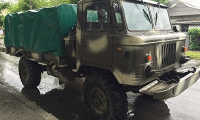 Николаевские волонтеры передали украинской армии ГАЗ-66