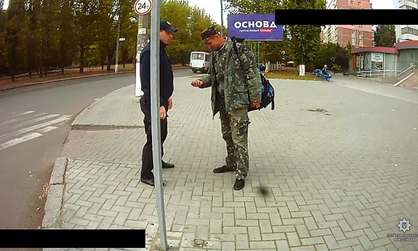 Вооруженного сотрудника ВОХРа задержали в Николаеве в состоянии алкогольного опьянения