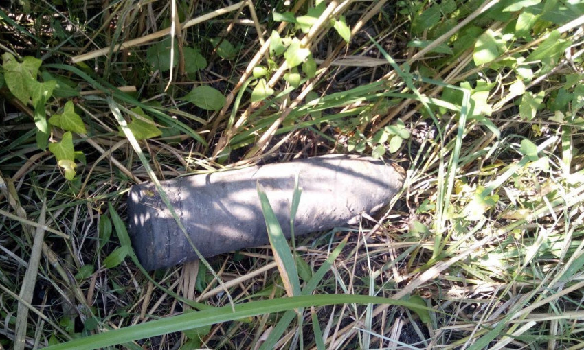 Во время отдыха на реке Ингул мужчина обнаружил артиллерийский снаряд