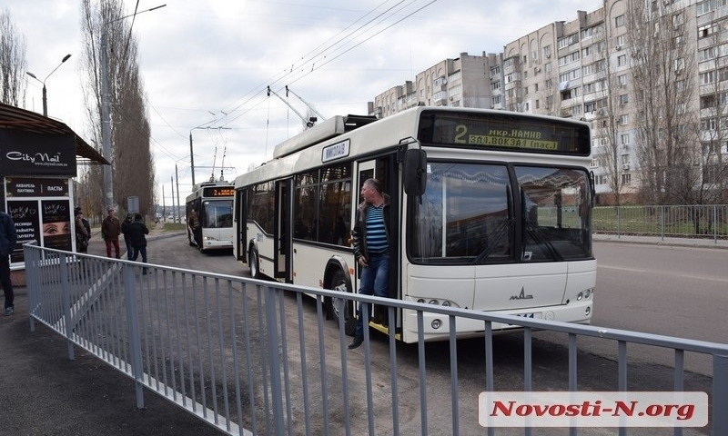 Пафосно открытую в декабре троллейбусную линию на Намыве запустят через 1-2 месяца