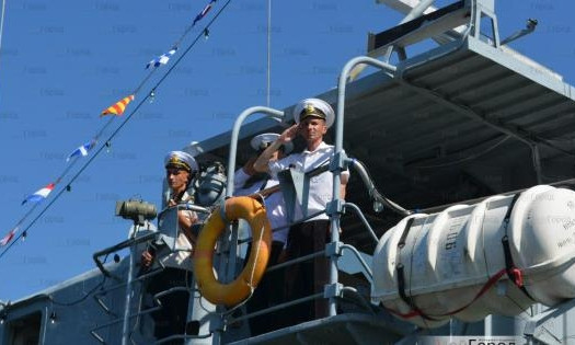 В Николаеве торжественно отпраздновали День Военно-морских сил