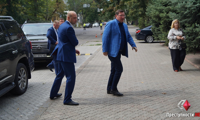 В Николаев приехал Генеральный прокурор Луценко